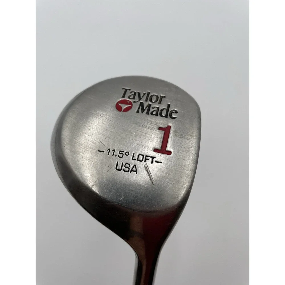 TaylorMade RH 1 Driver Golf Club USA Pittsburgh Persimmon Metalwood 11.5* Loft